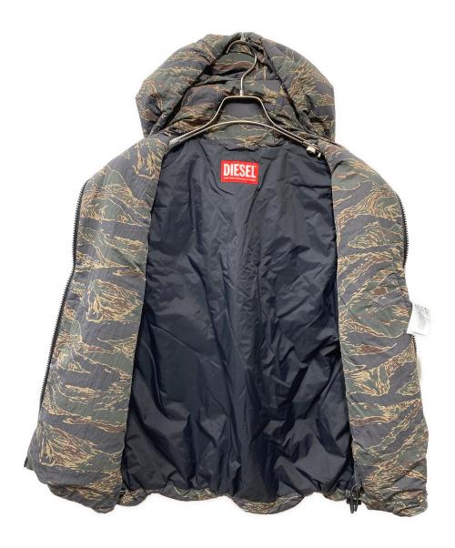 DIESEL（ディーゼル）DIESEL (ディーゼル) J-OSTEND-SL-CAMU スリーブレスブルゾン グリーン サイズ:46の古着・服飾アイテム