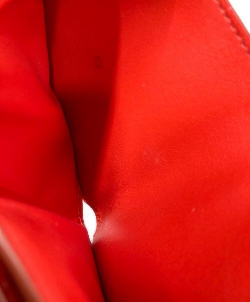 BALLY（バリー）BALLY (バリー) Ollam カーフレザー ストロベリー 財布 レッドの古着・服飾アイテム