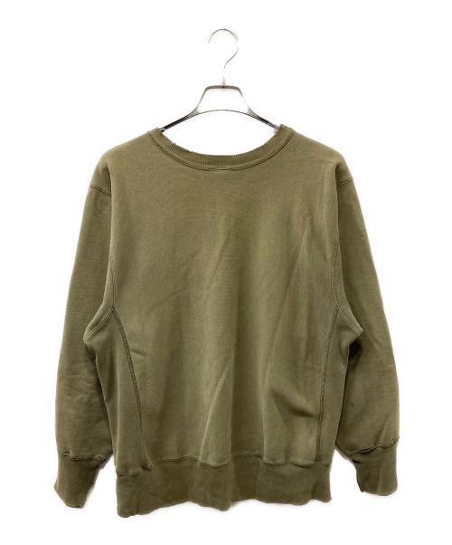 Champion（チャンピオン）Champion (チャンピオン) リバースウィーブスウェット カーキ サイズ:Lの古着・服飾アイテム