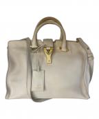 Saint Laurent Parisサンローランパリ）の古着「プチカバス 2WAYショルダーバッグ」｜ホワイト