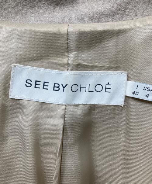 SEE BY CHLOE（シーバイクロエ）SEE BY CHLOE (シーバイクロエ) ダッフルコート ベージュ サイズ:不明の古着・服飾アイテム