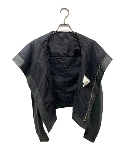 RICK OWENS（リックオウエンス）RICK OWENS (リックオウエンス) ラムレザージャケット ブラック サイズ:42の古着・服飾アイテム