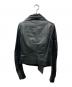 RICK OWENS (リックオウエンス) ラムレザージャケット ブラック サイズ:42：46000円