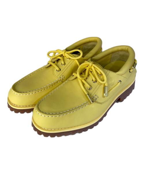 Timberland（ティンバーランド）Timberland (ティンバーランド) JACQUEMUS (ジャックムス) 3 EYE Classic Lug/3アイクラシックレザーシューズ イエロー サイズ:26.5㎝の古着・服飾アイテム