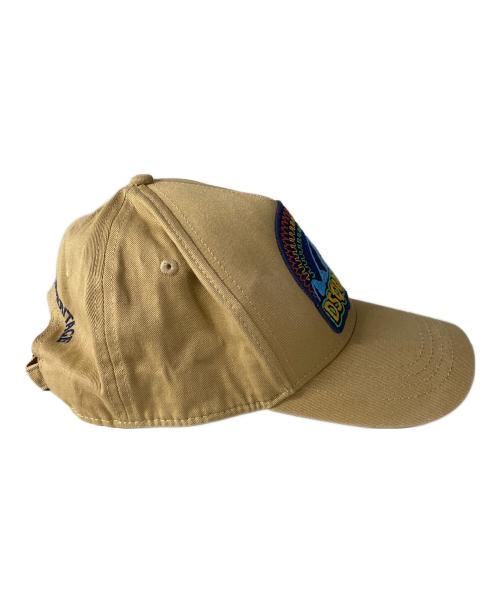 DSQUARED2（ディースクエアード）DSQUARED2 (ディースクエアード) Rainbow Baseball CAP ベージュの古着・服飾アイテム