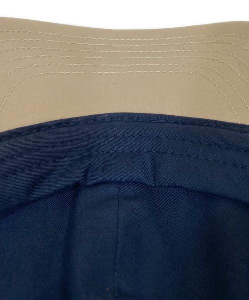 CELINE（セリーヌ）CELINE (セリーヌ) ベースボールキャップ ネイビー×ベージュの古着・服飾アイテム