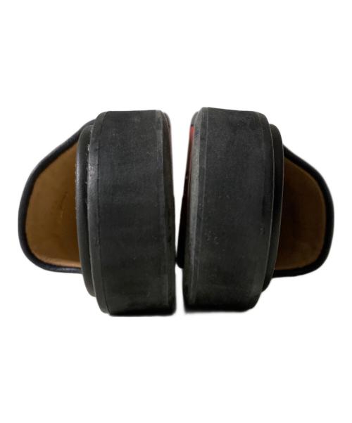 Christian Louboutin（クリスチャン・ルブタン）Christian Louboutin (クリスチャン・ルブタン) タッセル付ミュール ネイビー サイズ:41 1/2の古着・服飾アイテム