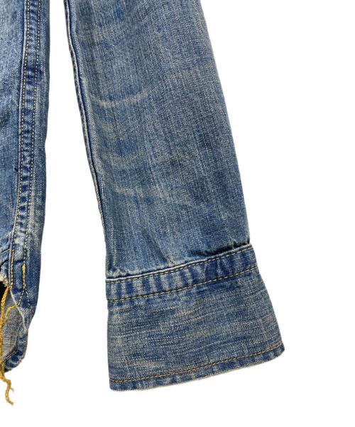 REMI RELIEF（レミレリーフ）REMI RELIEF (レミレリーフ) デニムウエスタンシャツ インディゴ サイズ:Mの古着・服飾アイテム