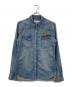 REMI RELIEF（レミレリーフ）の古着「デニムウエスタンシャツ」｜インディゴ