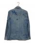 REMI RELIEF (レミレリーフ) デニムウエスタンシャツ インディゴ サイズ:M：7000円