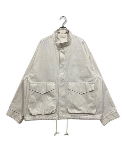 Jeans Factory Clothes（ジーンズファクトリークローズ）Jeans Factory Clothes (ジーンズファクトリークローズ) M-65 ミリタリージャケット ホワイト サイズ:Lの古着・服飾アイテム