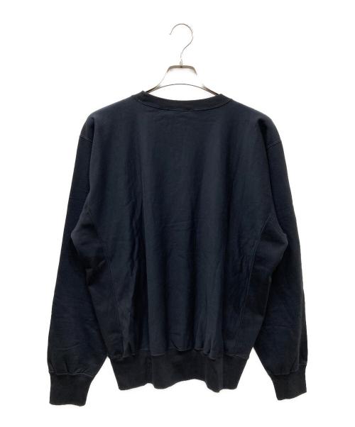 AURALEE（オーラリー）AURALEE (オーラリー) ELASTIC HIGH GAUGE SWEAT P/O ネイビー サイズ:SIZE 5の古着・服飾アイテム