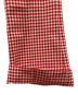 中古・古着 MIU MIU (ミュウミュウ) ギンガムチェックパンツ ホワイト×レッド サイズ:SIZE　38S：10000円
