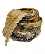 HERMESエルメス）の古着「ザルツブルクにて IN SALZBURG プリーツカレ」｜ベージュ