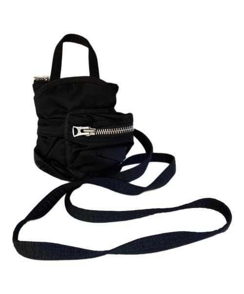 sacai（サカイ）sacai (サカイ) PORTER (ポーター) POCKET BAG スモールポケットバッグ ブラックの古着・服飾アイテム