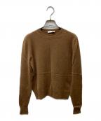 THE ROWザ ロウ）の古着「カシミヤクルーネックニット」｜ブラウン