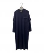Ron Hermanロンハーマン）の古着「DEMYLEE 別注 カシミヤ ニットワンピース」｜ネイビー