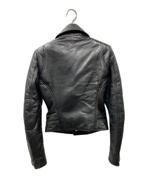 BALENCIAGA（バレンシアガ）BALENCIAGA (バレンシアガ) ダブルライダースジャケット ブラック サイズ:34の古着・服飾アイテム