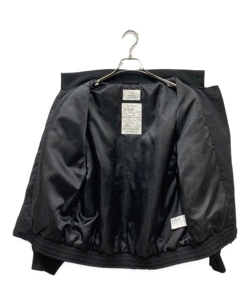 HYKE（ハイク）HYKE (ハイク) 17356 ジップアップブルゾン ブラック サイズ:Mの古着・服飾アイテム