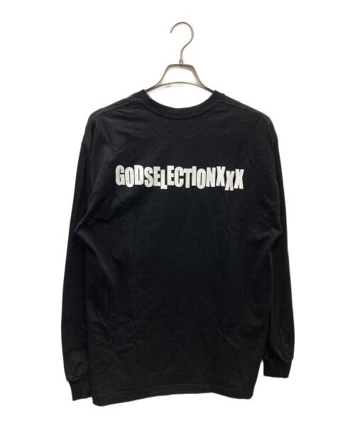 GOD SELECTION XXX（ゴッドセレクショントリプルエックス）GOD SELECTION XXX (ゴッドセレクショントリプルエックス) LONG SLEEVE T-SHIRT ブラック サイズ:SIZE Lの古着・服飾アイテム
