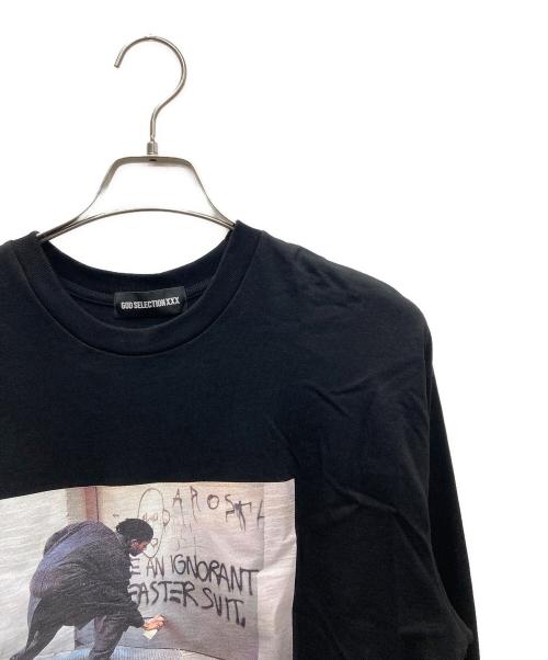 GOD SELECTION XXX（ゴッドセレクショントリプルエックス）GOD SELECTION XXX (ゴッドセレクショントリプルエックス) LONG SLEEVE T-SHIRT ブラック サイズ:SIZE Lの古着・服飾アイテム
