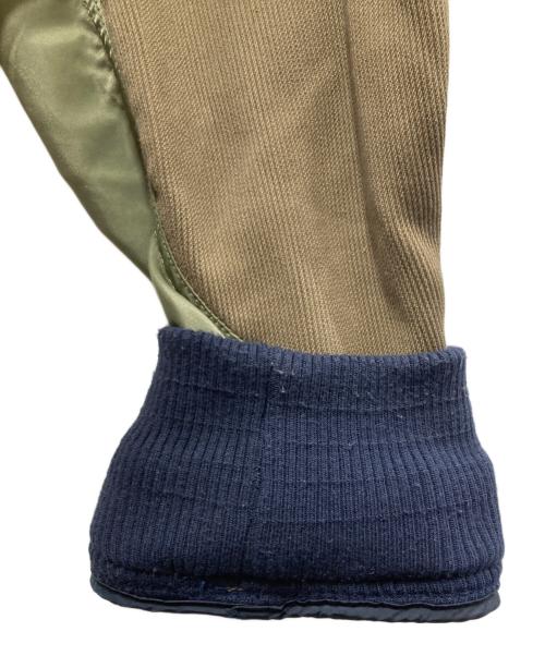 WHITE MOUNTAINEERING（ホワイトマウンテ二アニング）WHITE MOUNTAINEERING (ホワイトマウンテ二アニング) LEVI'S (リーバイス) デニム切替モッズコート ブルー×グリーン サイズ:Mの古着・服飾アイテム