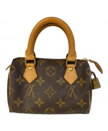 LOUIS VUITTON（ルイ ヴィトン）の古着「M41534 ミニスピーディ モノグラム ハンドバッグ」｜ブラウン