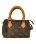 LOUIS VUITTON（ルイ ヴィトン）の古着「M41534 ミニスピーディ モノグラム ハンドバッグ」｜ブラウン