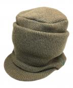 South2 West8サウスツー ウエストエイト）の古着「ニット帽 ニットキャップ」｜オリーブ