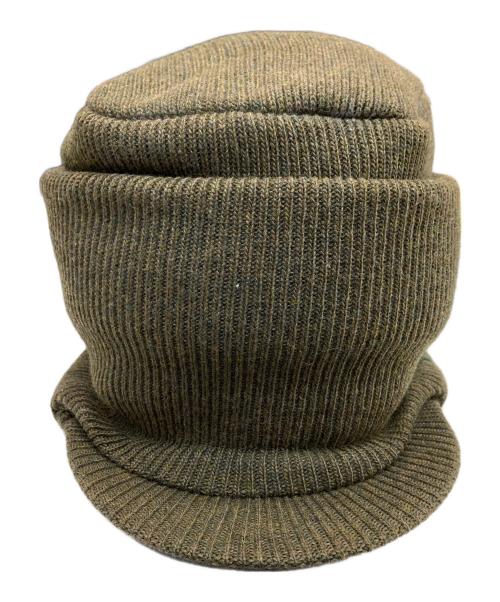 South2 West8（サウスツー ウエストエイト）south2 west8 (サウスツー ウエストエイト) ニット帽 ニットキャップ オリーブの古着・服飾アイテム