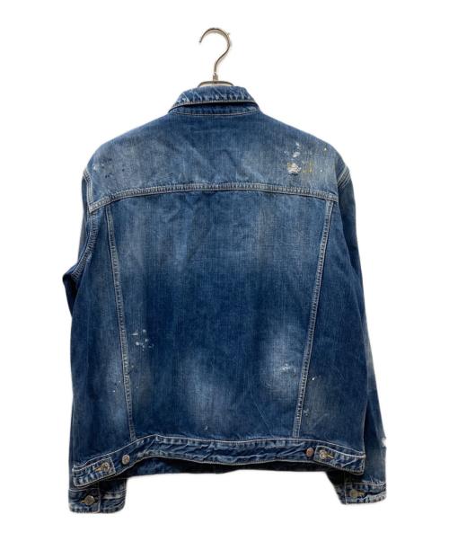 DSQUARED2（ディースクエアード）DSQUARED2 (ディースクエアード) LIBEIRO デニムジャケット ブルー サイズ:XSの古着・服飾アイテム