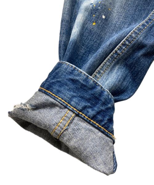 DSQUARED2（ディースクエアード）DSQUARED2 (ディースクエアード) LIBEIRO デニムジャケット ブルー サイズ:XSの古着・服飾アイテム