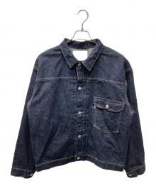 New Manual（ニュー・マニュアル）の古着「#001 T-BACK DENIM JACKET デニムジャケット」｜インディゴ