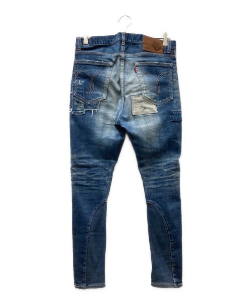 glamb（グラム）glamb (グラム) unplugged デニムパンツ ブルー サイズ:SIZE 1の古着・服飾アイテム