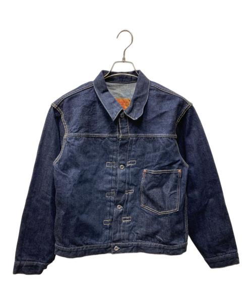 TCB jeans（ティーシービー ジーンズ）TCB JEANS (ティーシービー ジーンズ) Late S40's 大戦モデル Tバック デニムジャケット ブルー サイズ:40の古着・服飾アイテム