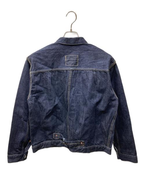 TCB jeans（ティーシービー ジーンズ）TCB JEANS (ティーシービー ジーンズ) Late S40's 大戦モデル Tバック デニムジャケット ブルー サイズ:40の古着・服飾アイテム