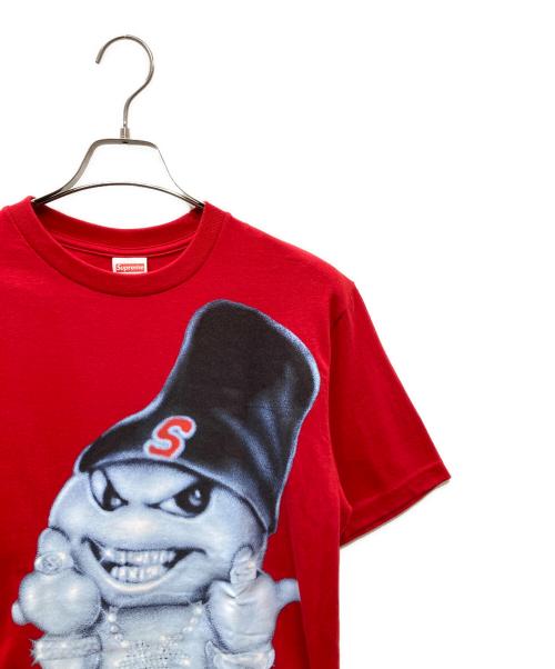 SUPREME（シュプリーム）Supreme (シュプリーム) Snowman Tee Red Tシャツ レッド サイズ:SIZE Sの古着・服飾アイテム