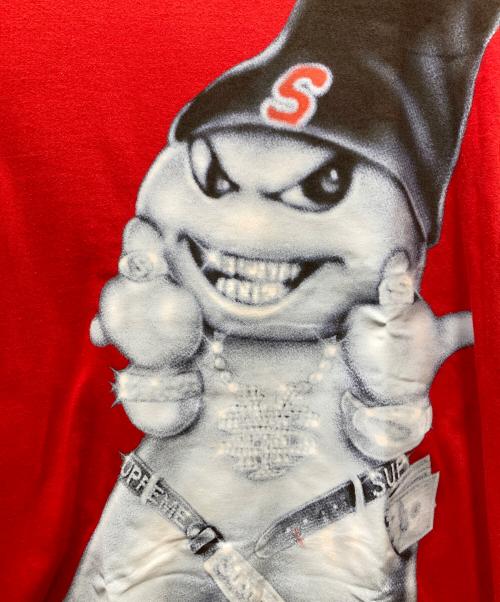 SUPREME（シュプリーム）Supreme (シュプリーム) Snowman Tee Red Tシャツ レッド サイズ:SIZE Sの古着・服飾アイテム