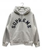 SUPREME×Championシュプリーム×チャンピオン）の古着「Champion zip Up Hooded Sweatshirt パーカー」｜グレー