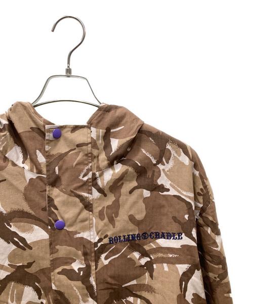 ROLLING CRADLE（ローリングクレイドル）ROLLING CRADLE (ローリングクレイドル) カモ柄ジャケット ブラウン サイズ:XLの古着・服飾アイテム
