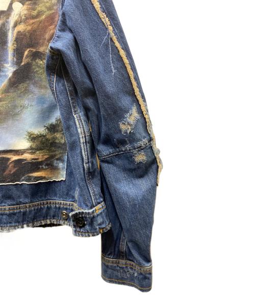 G-STAR RAW（ジースターロゥ）G-STAR RAW (ジースターロゥ) JADEN SMITH (ジェイデン・スミス) D-Staq RFTP Water 3D Jacket デニムジャケット ブルー サイズ:Mの古着・服飾アイテム