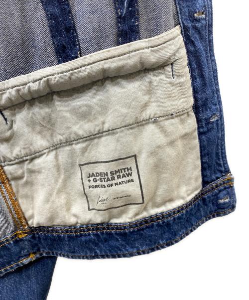 G-STAR RAW（ジースターロゥ）G-STAR RAW (ジースターロゥ) JADEN SMITH (ジェイデン・スミス) D-Staq RFTP Water 3D Jacket デニムジャケット ブルー サイズ:Mの古着・服飾アイテム