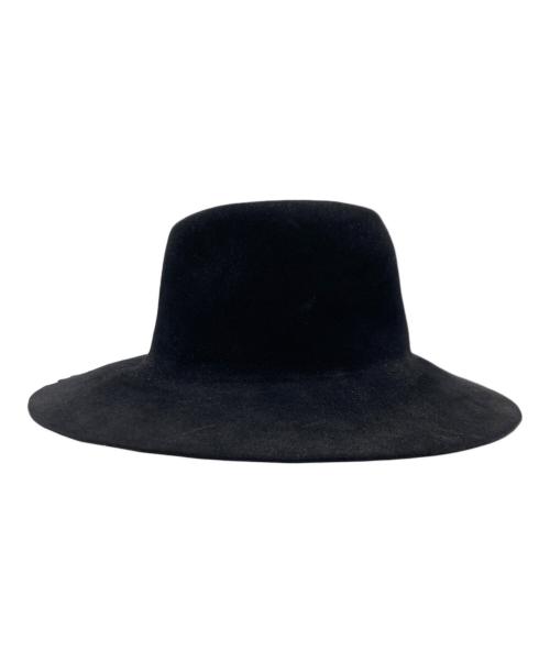 5525gallery（ゴーゴーニーゴーギャラリー）5525gallery (ゴーゴーニーゴーギャラリー) KIJIMA TAKAYUKI (キジマタカユキ) ハット ブラック サイズ:2の古着・服飾アイテム