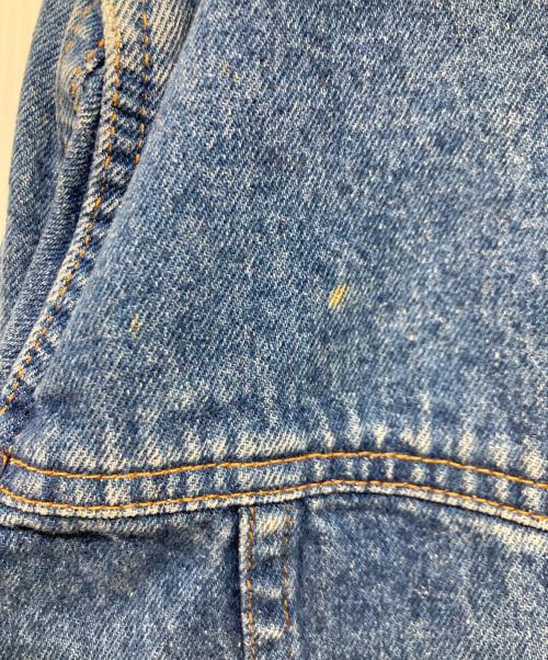 LEVI'S（リーバイス）LEVI'S (リーバイス) デカパッチ デニムロングコート USA製 ブルー サイズ:Lの古着・服飾アイテム