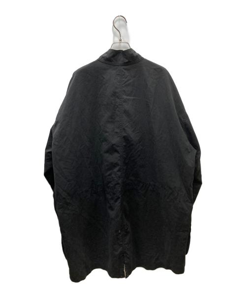 Porter Classic（ポータークラシック）Porter Classic (ポータークラシック) WEATHER MILITARY COAT ウェザーミリタリーコート ブラック サイズ:3の古着・服飾アイテム