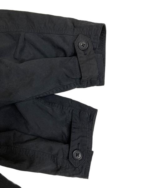 Porter Classic（ポータークラシック）Porter Classic (ポータークラシック) WEATHER MILITARY COAT ウェザーミリタリーコート ブラック サイズ:3の古着・服飾アイテム