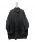 Porter Classic（ポータークラシック）の古着「WEATHER MILITARY COAT ウェザーミリタリーコート」｜ブラック