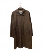 YAECAヤエカ）の古着「ステンカラーコート」｜ブラウン