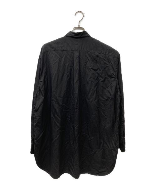 COMOLI（コモリ）COMOLI (コモリ) シルク製品染 シャツ ブラック サイズ:3の古着・服飾アイテム