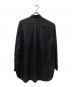 COMOLI (コモリ) シルク製品染 シャツ ブラック サイズ:3：35000円